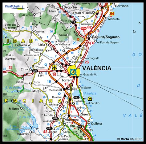 valencia mapa